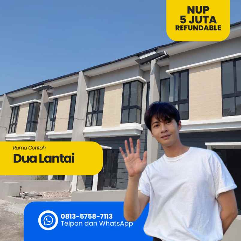 dijual rumah jl gunungsari indah