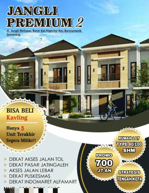 dijual rumah jl jatiluhur