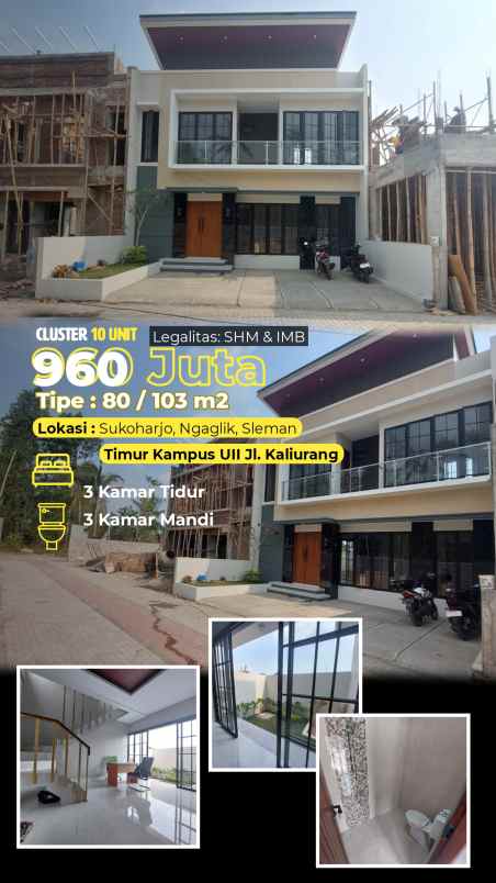 dijual rumah jl kaliurang km 13