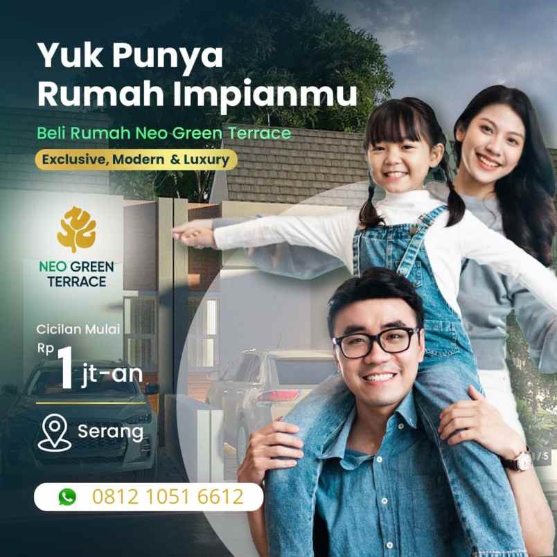 dijual rumah jl kp baru panancangann