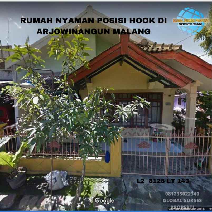 dijual rumah jl puri cempaka putih