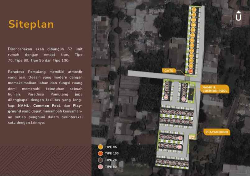 dijual rumah jl salak raya