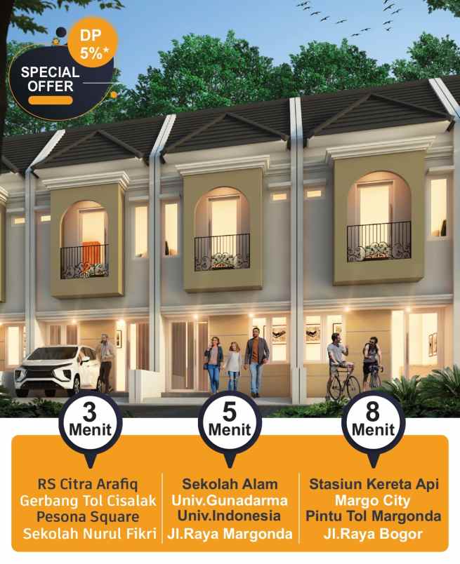 dijual rumah juanda