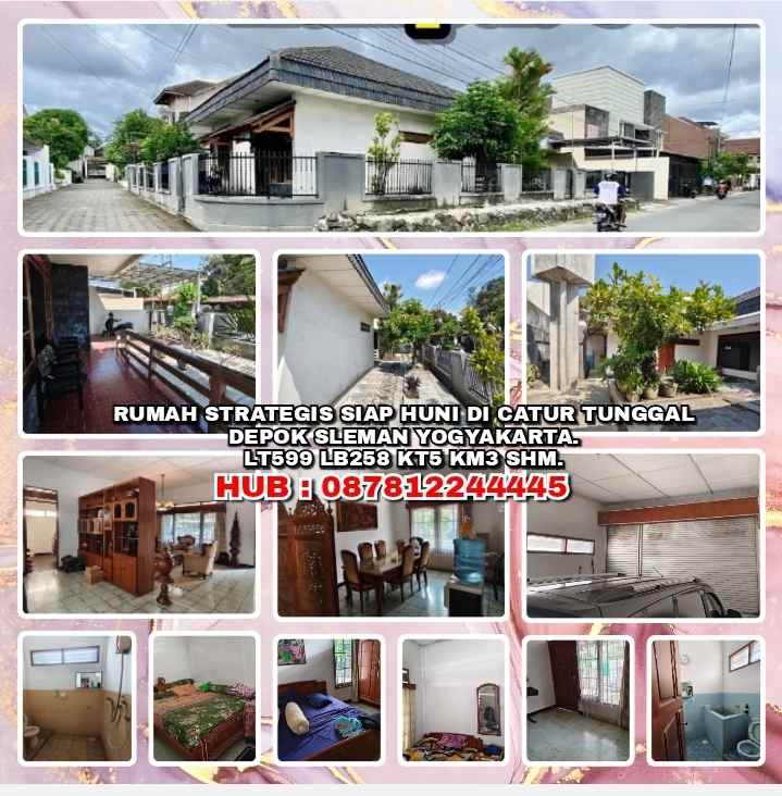 dijual rumah karanggayam catur tunggal