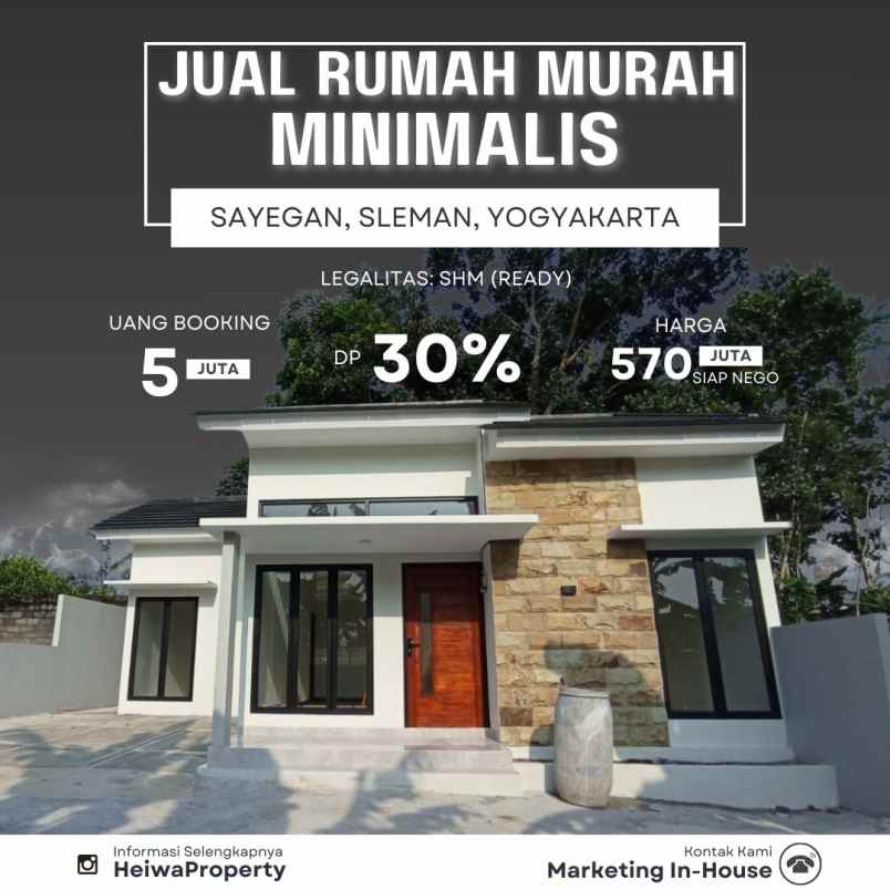 dijual rumah krapyak margoagung sayegan