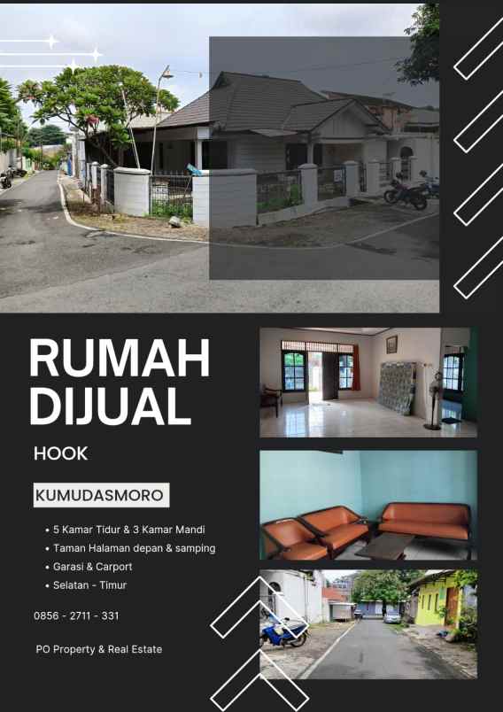 dijual rumah kumudasmoro