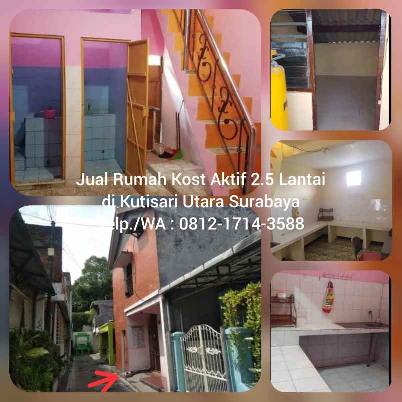 dijual rumah kutisari utara surabaya