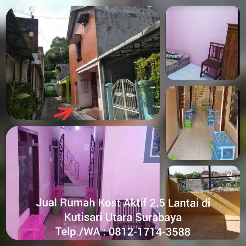 dijual rumah kutisari utara surabaya