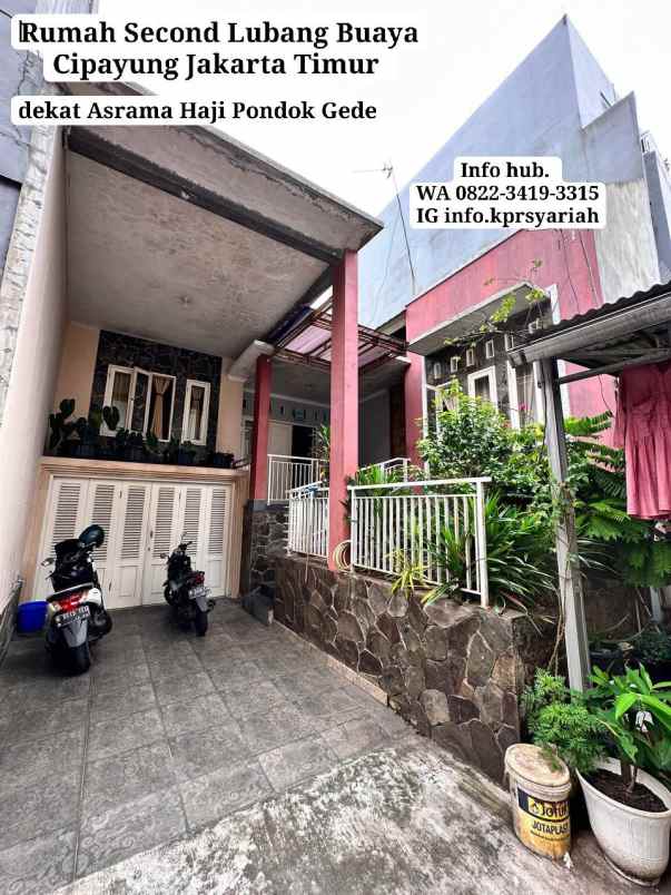 dijual rumah lubang buaya