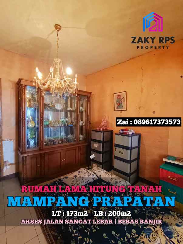 dijual rumah mampang prapatan