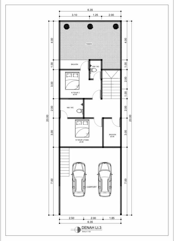 dijual rumah meruyung