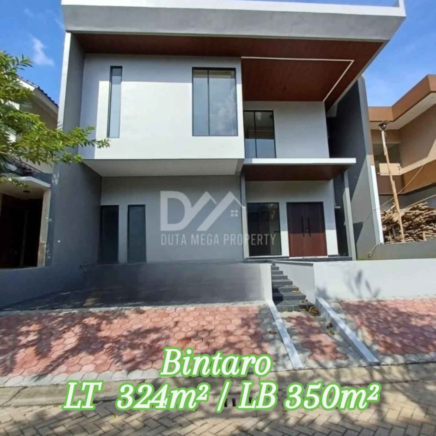dijual rumah mewah dengan kolam renang di bintaro