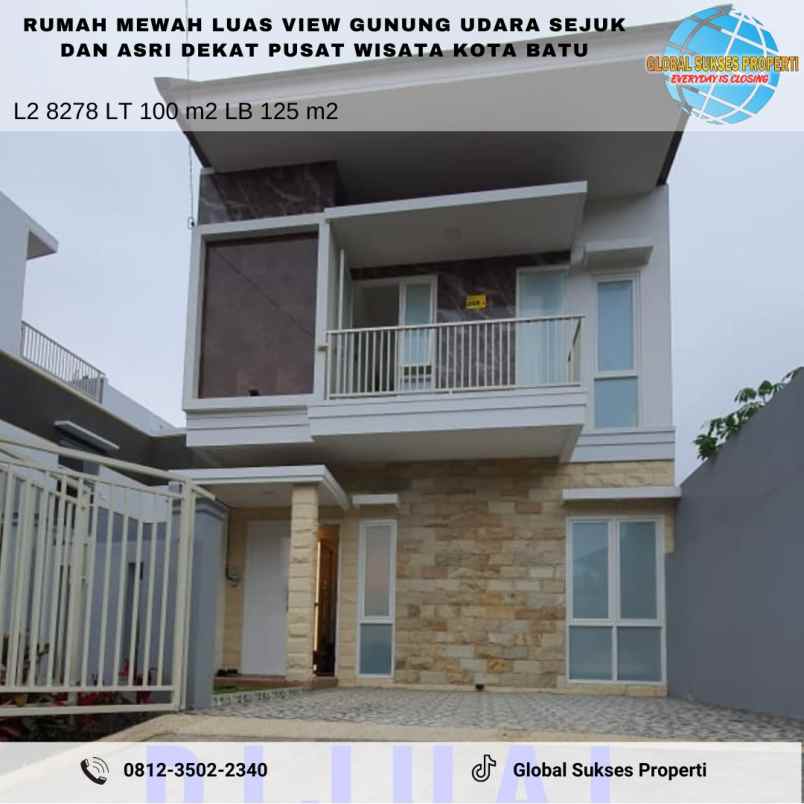 dijual rumah panderman hill