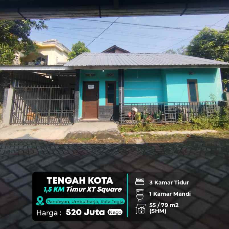 dijual rumah pandeyan