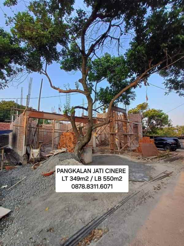 dijual rumah pangkalan jati cinere depok