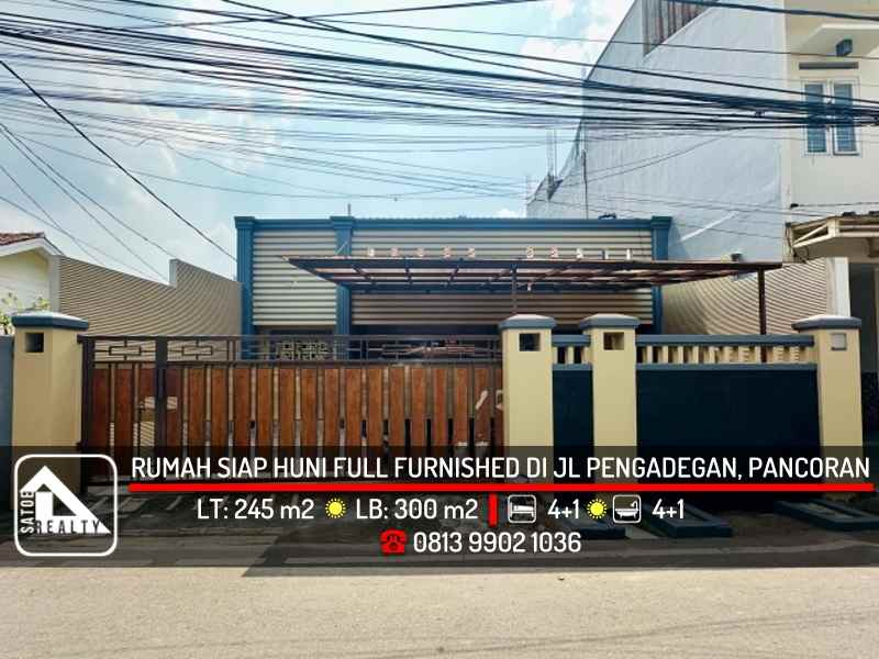 dijual rumah pengadegan pancoran