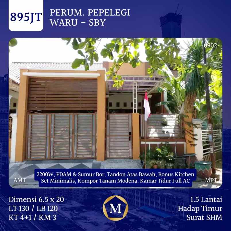 dijual rumah pepelegi