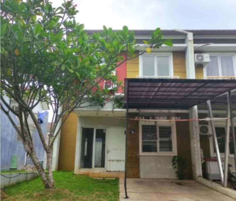 dijual rumah perumahan serpong lagoon