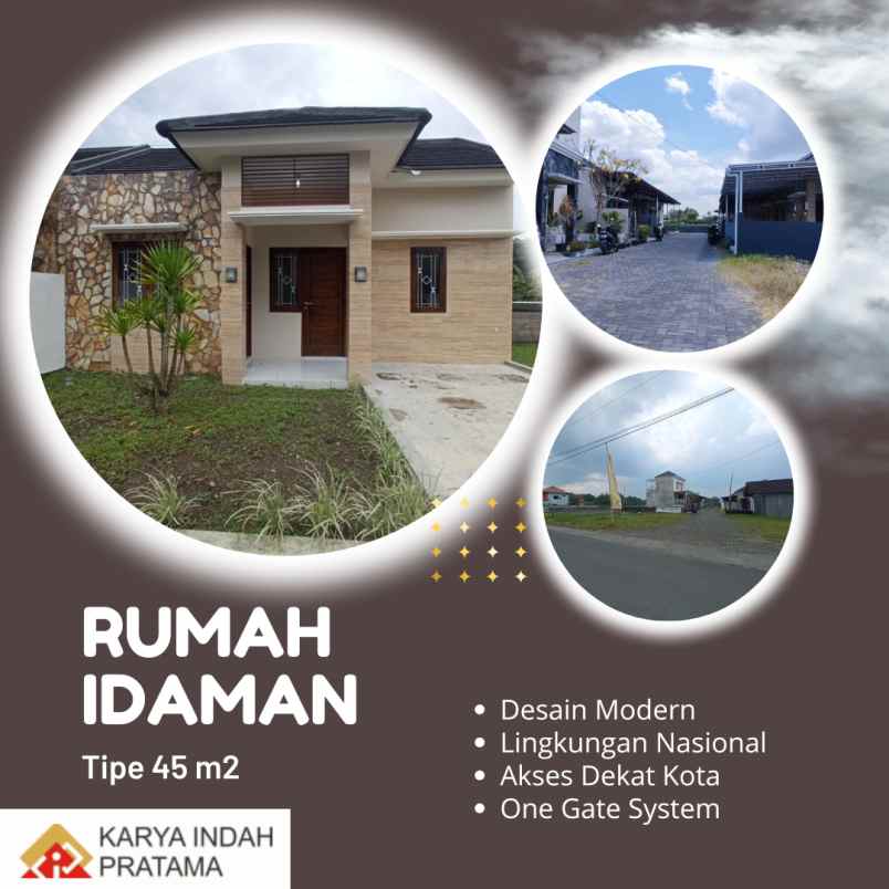 dijual rumah potorono