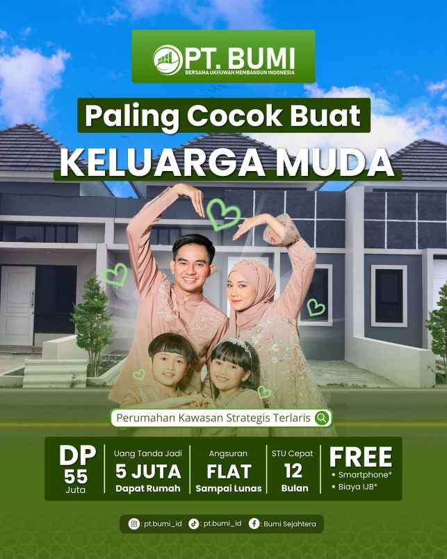 dijual rumah prasung kel buduran