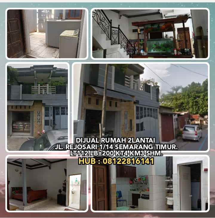 dijual rumah rejosari semarang timur