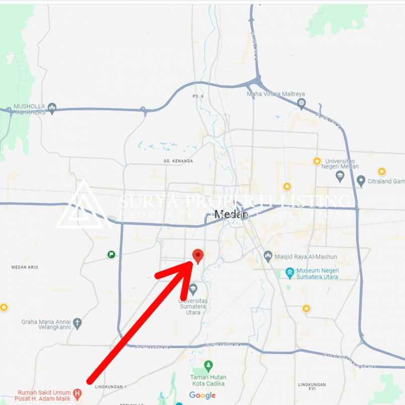 dijual rumah sei batang serangan medan baru