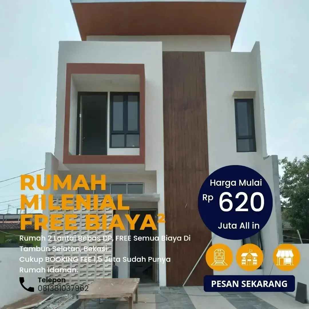 dijual rumah sumberjaya tambun selatan