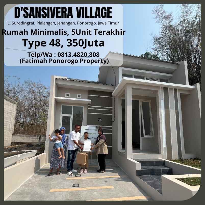 dijual rumah surodingrat puyut