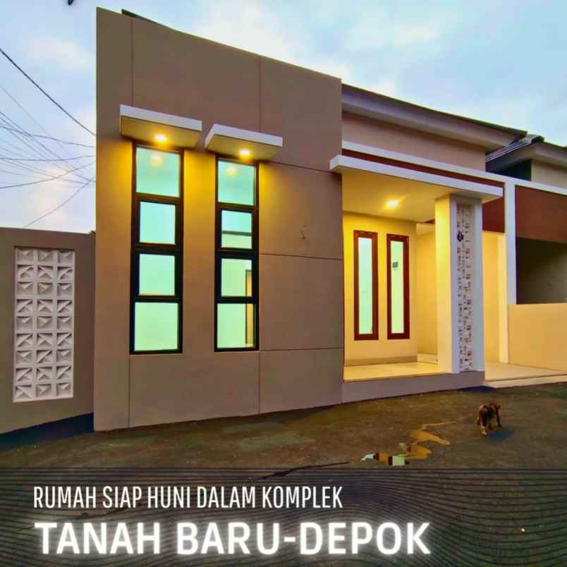 dijual rumah tanah baru