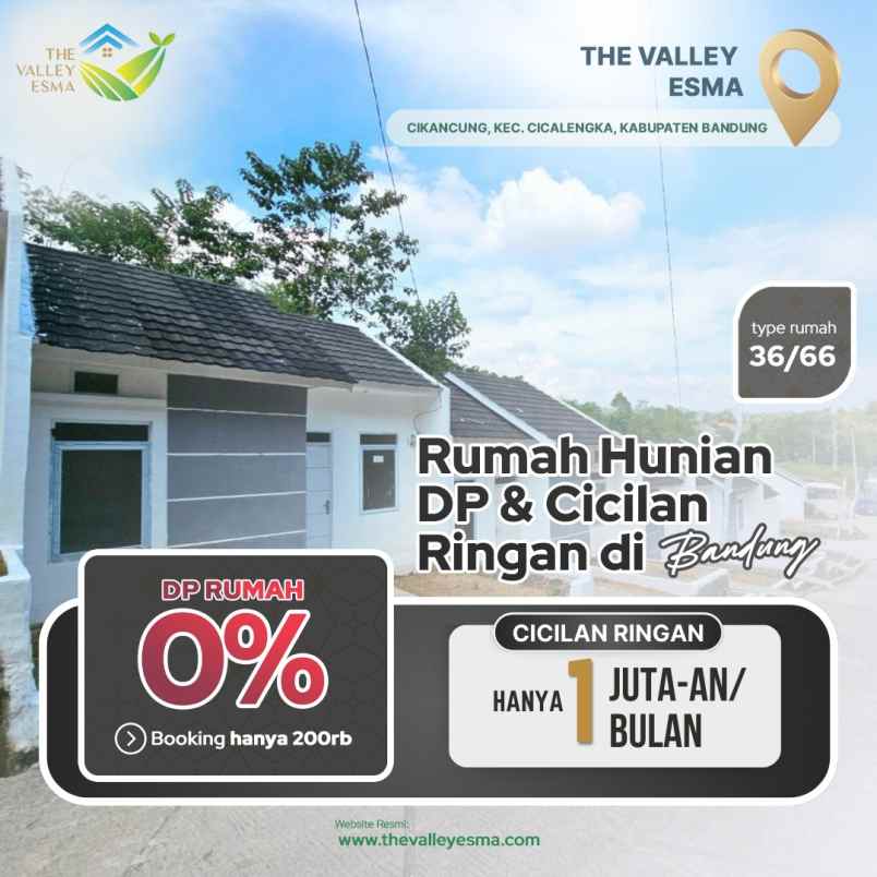 dijual rumah the valley esma