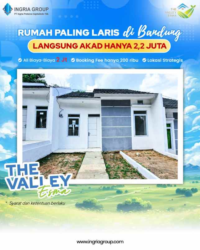 dijual rumah the valley of esma