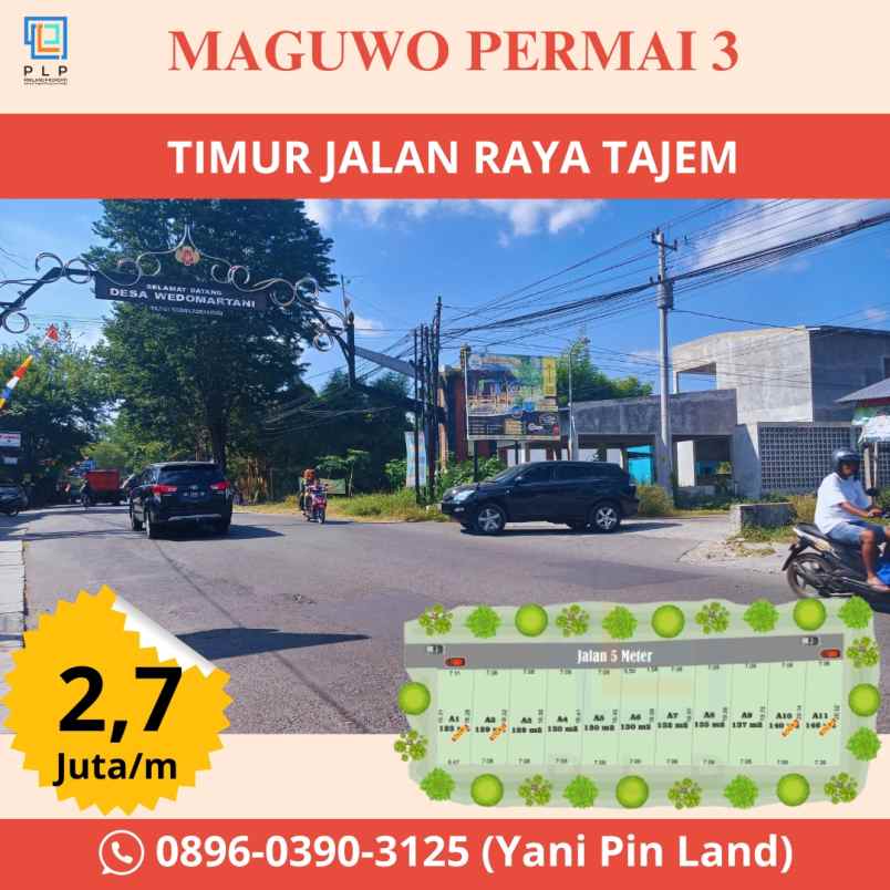 dijual tanah banjeng maguwoharjo depok