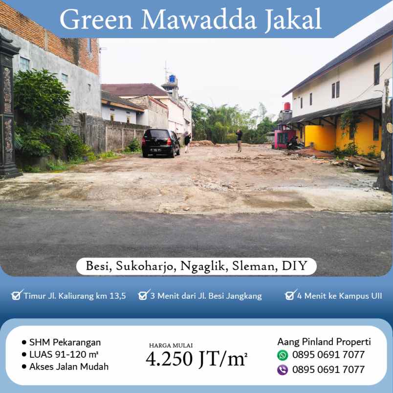 dijual tanah besi sukoharjo ngaglik