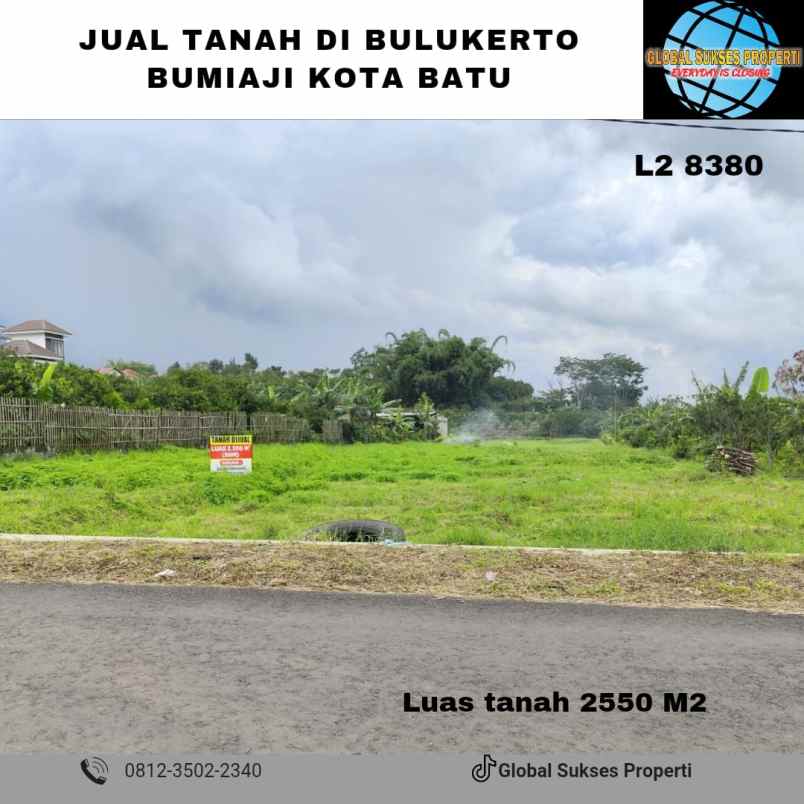 dijual tanah bulukerto