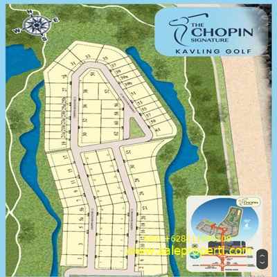 dijual tanah chopin signature pik