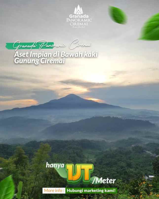 dijual tanah cigugur kuningan jawa barat