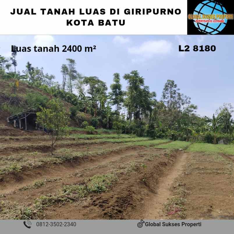 dijual tanah dusun sabrang bendo