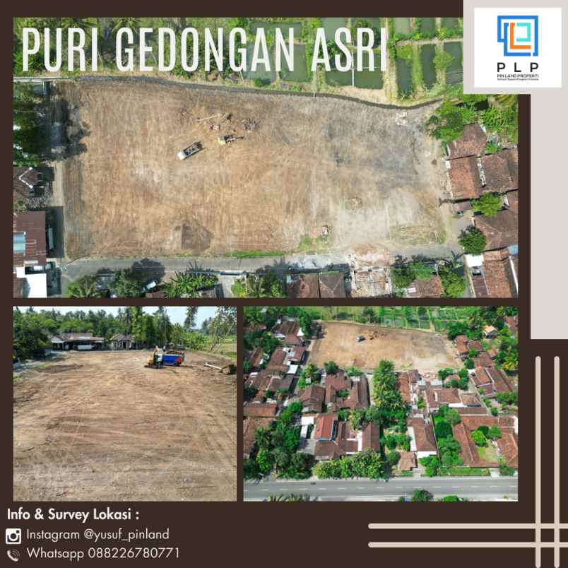 dijual tanah gedongan sumber agung