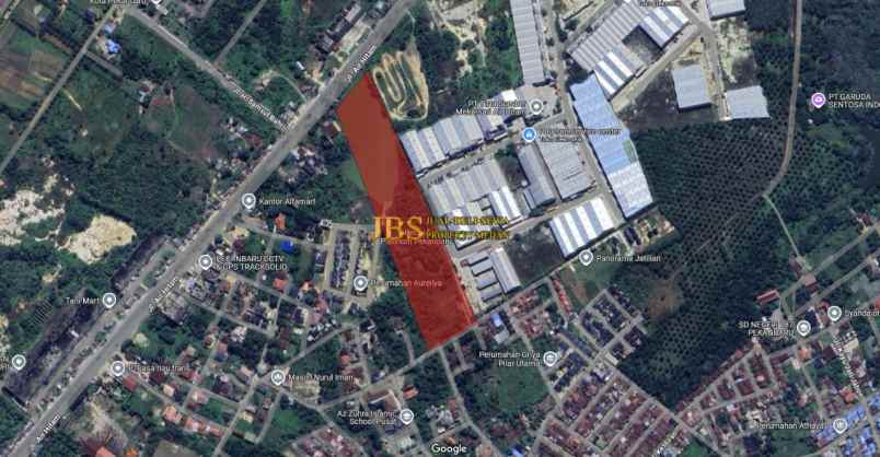 dijual tanah jalan air hitam simpang