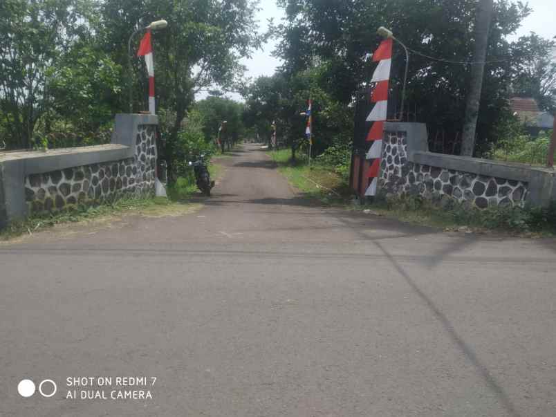 dijual tanah jalan cibatu cikupa desa