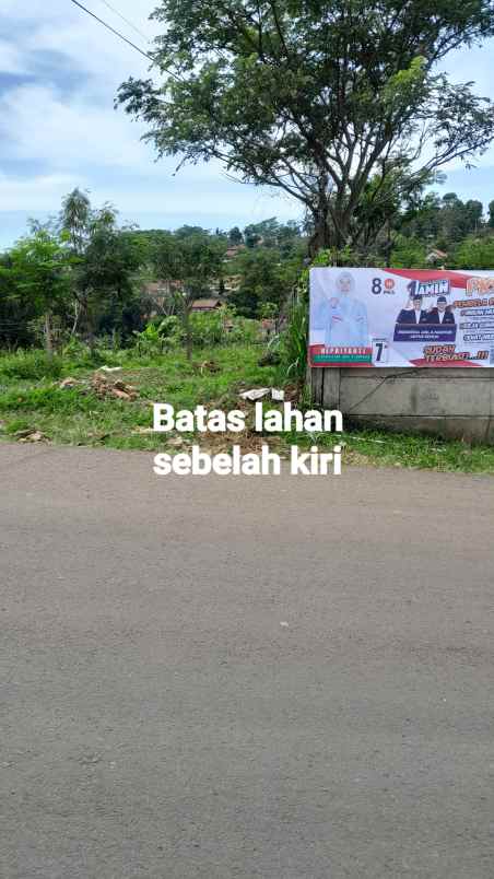 dijual tanah jalan lebakjati cibawang