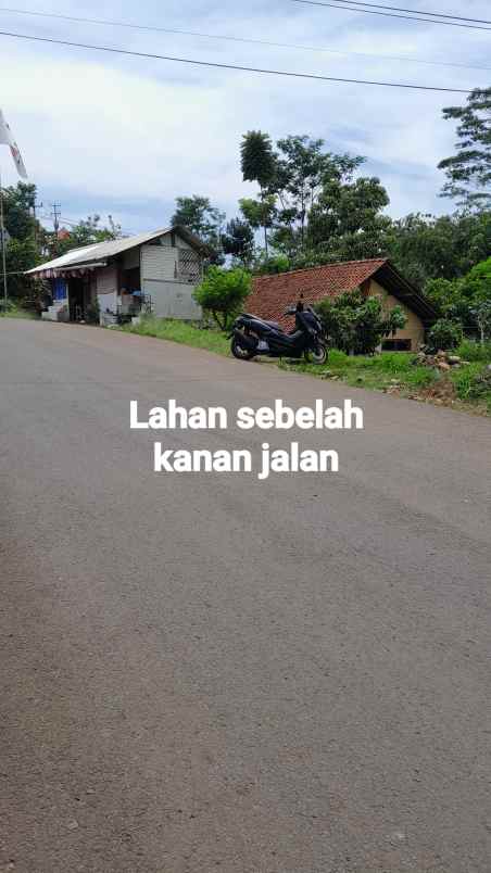 dijual tanah jalan lebakjati cibawang