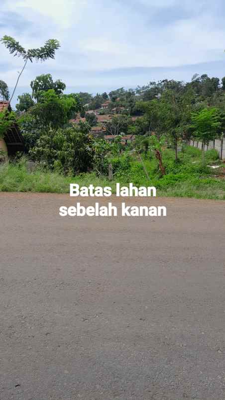 dijual tanah jalan lebakjati cibawang