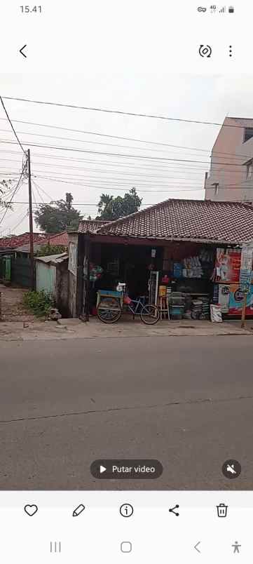 dijual tanah jalan perjuangan marga