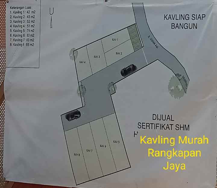 dijual tanah jalan samudera rangkapan