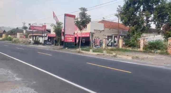 dijual tanah jl diponegoro jetak kidul