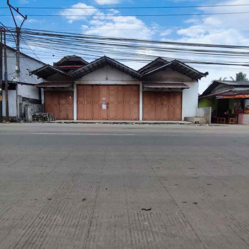 dijual tanah jl pahlawan sentul citeueup