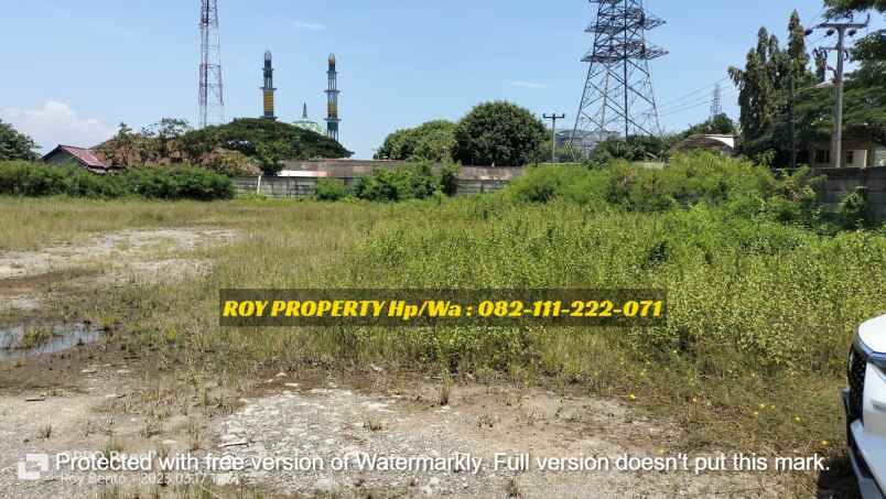 dijual tanah jl pltgu muara tawar