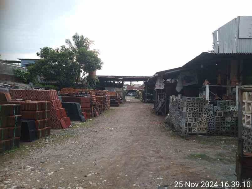 dijual tanah jln raden fatah ciledug