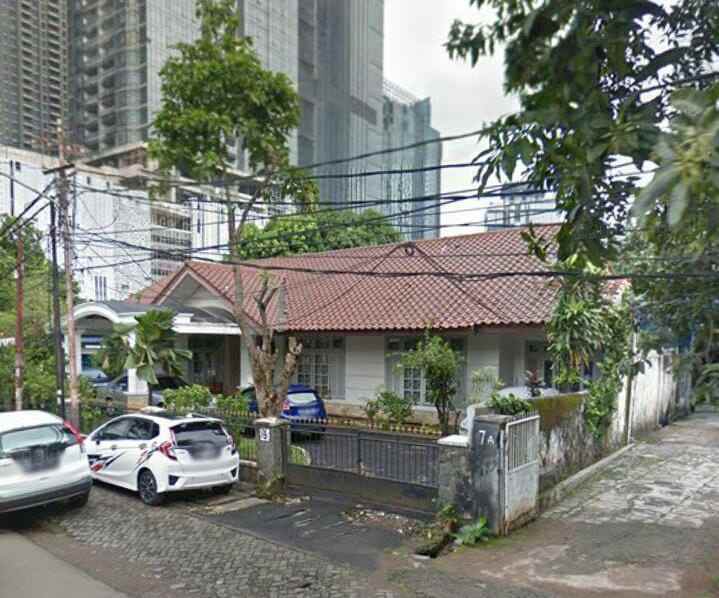 dijual tanah jln tulodong scbd